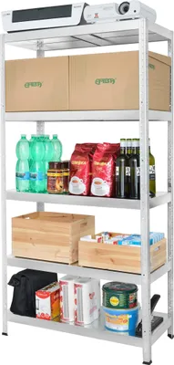 Produktbild von KOVONA DRUMY Regal 180 x 60 x 40 cm, verzinkt
