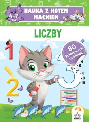 Zdjęcie produktu dla Liczby. Nauka z kotem Maćkiem