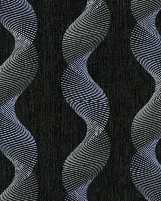 Produktbild von EDEM 85035BR36 Grafik Tapete geschwungene Linien grau violett-blau 5,33 m2
