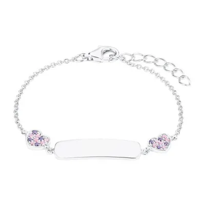 Produktbild von Prinzessin Lillifee 2027208 Identarmband mit Herz Anhängern