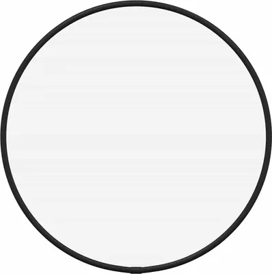 Obrázek produktu pro vidaXL Nástěnné zrcadlo černé Ø 30 cm kulaté