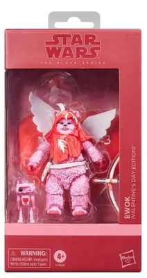 Immagine prodotto di Star Wars Ewok Edizione San Valentino Serie Nera Figurina 15 cm