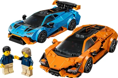 Produktbild von LEGO® Speed Champions 77238 Lamborghini Revuelto und Huracán STO