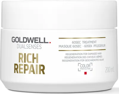 Zdjęcie produktu dla Goldwell Dualsenses Rich Repair 60sec Treatment 200ml