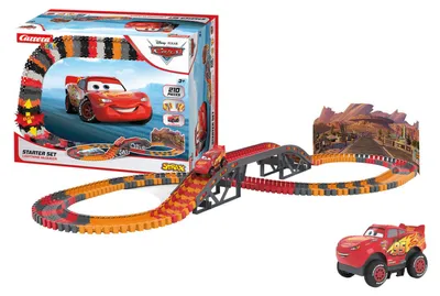 Produktbild von Disney Pixar Cars Starter Set flexibles Stecksystem für Kinder