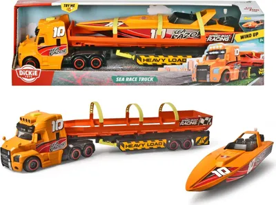Obrázok produktu pre Promo City Sea Race Truck 41Cm Dickie