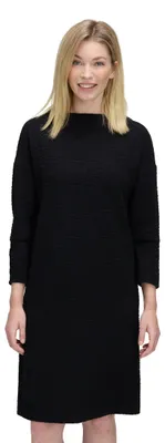 Produktbild von Betty Barclay Damen Sweatkleid mit Stickerei 36, Schwarz
