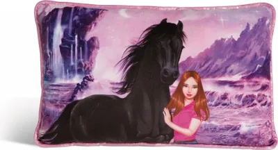 Produktbild von NICI Rechteckiges Kissen Soulmates Mystery Hearts