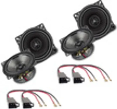 Produktbild von AXTON ATX100 2 Wege Lautsprecher Einbauset für Opel Agila A vorne und hinten