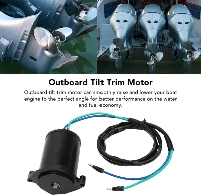 Obrázek produktu pro Motor Tilt Trim 828708T Reverzibilní robustní přívěsný motor 12 V pro 150 HP 200