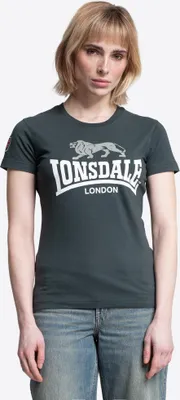 Produktbild von Frauen T-Shirt SARSDEN Green/White M Lonsdale