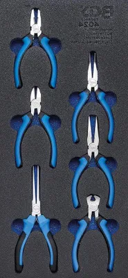 Productafbeelding van Precisie-mini-tangenset, 6-delig, van hoge kwaliteit