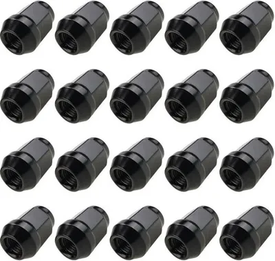 Immagine prodotto di 20x Dadi ruota chiusi M12x1,25 cono SW21 nero per Suzuki Nissan