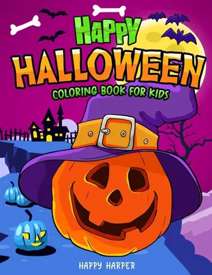 Produktbild von Halloween Coloring Book