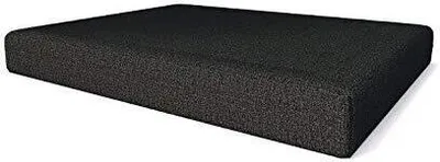 Produktbild von Pillows24 - Polštářek z palet se snímatelným potahem - Polštářek na sezení | Polštářek na pohovku z europalet 120x80 - Voděodolný - Venkovní/interiérový | Černý