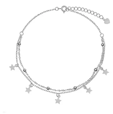 Immagine prodotto di Bracciale da gamba in argento con stelle AJNH0006