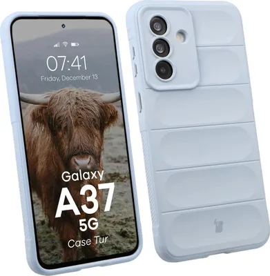 Produktbild von Robuste Handyhülle für Galaxy A37 5G, Bizon Case Tur, Hellblau