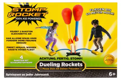 Produktbild von Stomp Rocket Dueling, Raketen-Werfer Spielzeug, 6 Jahr(e)