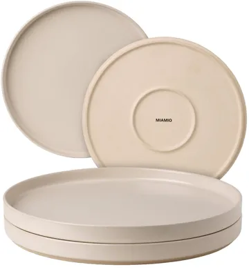 Immagine prodotto di Set di stoviglie Borden per 4 persone, in Vetroceramica beige