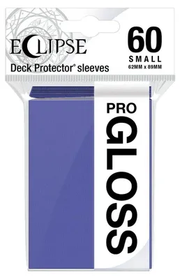 Produktbild von Ultra Pro Eclipse Gloss Small Sleeves Royal Purple