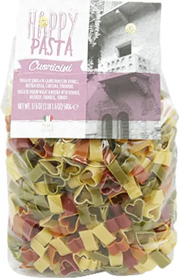 Zdjęcie produktu dla Pasta Happy Pasta Cuoricini 500g - Dalla Costa