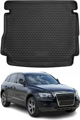 Zdjęcie produktu dla Mata bagażnika Wykładzina bagażnika do Audi Q5 8RB 2011-2017 Gumowa TPE czarna