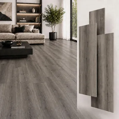 Zdjęcie produktu dla Berti Graf Panele winylowe SPC 5 mm na klik z podkładem IXPE, wodoodporne, 122 x 18,4 cm, dekor drewna