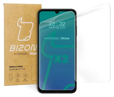 Produktbild von Folia hydrożelowa na ekran Bizon Glass Hydrogel Front do Galaxy A05s, 2 sztuki
