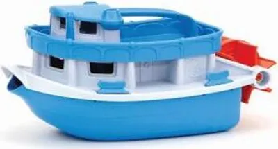 Produktbild von Green Toys Paddle Boat, Badeboot, Junge/Mädchen, 0,5 Jahr(e), Kunststoff, Blau, Weiß