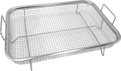 Produktbild von Backofen Edelstahl Grillkorb Grillschale Grillgitter Grillblech Heißluftgaren
