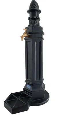 Produktbild von Nostalgischer Standbrunnen aus hochwertigem Aluminium - Funktional und zugleich ein schönes Gartengestaltungselement Rostfrei