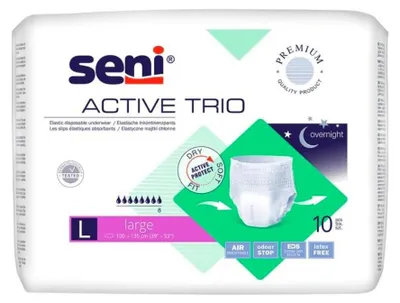 Image de Seni Active Trio Large - 1 paquet de 10 protections