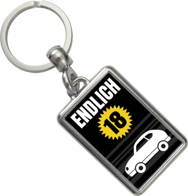 Produktbild von Endlich 18 Auto Schlüsselanhänger