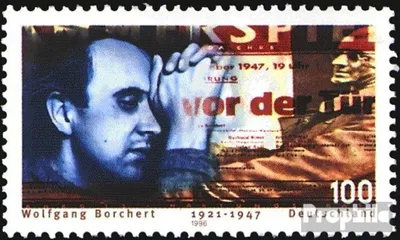 Produktbild von Briefmarken BRD (BR.Deutschland) 1996 Mi 1858 (kompl.Ausgabe) postfrisch 75.Geburtstag von Borchert