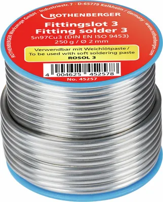 Immagine prodotto di Rothenberger Fittingslot 3, 2 mm, 250 g, bobina