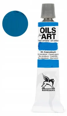 Produktbild von Renesans Oils for Art Ölfarbe 20ml Ceruleusblau