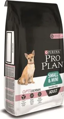 Obrázok produktu pre Purina Pro Plan Small & Mini Adult Sensitive Skin, Dospelý, Losos, 3 kg