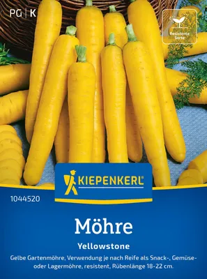 Produktbild von Kiepenkerl Möhrensamen Yellowstone Daucus carota 8-10 lfd. Meter