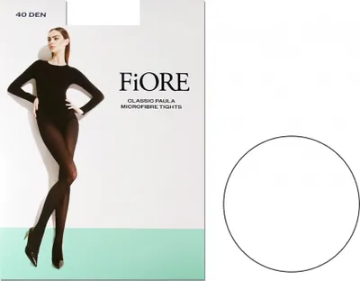 Produktbild von Transparente Mikrofaserstrumpfhose 40 den halbopaken Paula Weiß 5