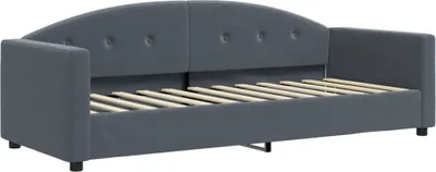Produktbild von Tagesbett Dunkelgrau 80x200 cm Samt
