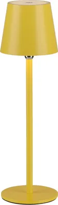 Image de JUST LIGHT BOTERIA Lampe de table LED rechargeable, lumière blanche chaude, dimmable, 2,5 W, jaune, IP54, 19251-81