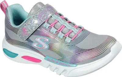 Produktbild von SKECHERS GLOW-BRITES SCHUHE KINDER grau 30