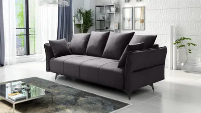 Produktbild von Schlafsofa Sofa 3-Sitzer SADIE Stoff Element Grafit