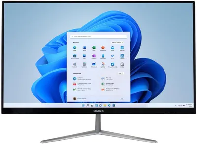Imagen del producto de UMAX All-in-One U-One 24JL Pro / Pantalla IPS de 23,8" / Resolución 1920 x 1080 / Procesador N5100 / 4 GB de RAM / Disco SSD de 128 GB / HDMI / 2 puertos USB 3.0 / 2 puertos USB 2.0 / Sistema operativo Windows 11 Pro / Color