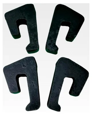 Produktbild von 4 Stück Abstandshalter für Feuertonne und Grillplatte (15 mm Stahl)