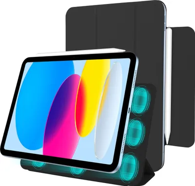 Produktbild von Hülle Apple iPad 2022, iPad 2025 Schutzhülle - Cazy - Schwarz