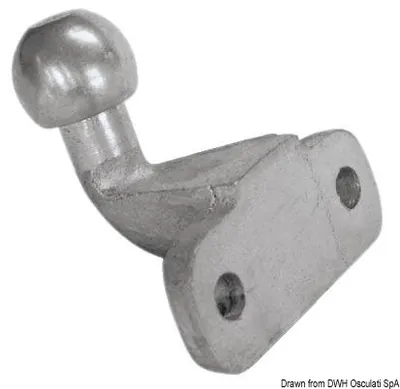 Image de Bouton d'accouplement, angulaire , 1 pièce