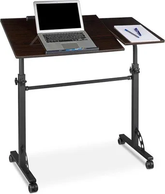 Produktbild von Famanu Laptoptafel XXL - Hochglanz Design für Notebook und Beamer - Ideal für Büro und Zuhause