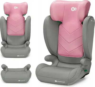 Produktbild von Kinderkraft I-Spark I-Size 2-In-1 Autositz 100-150 Cm Rosa Mit H-Guard Sps