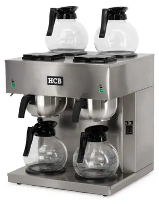 Produktbild von HCB Kaffeemaschine - 2 x 1,8 Liter - 230V - Edelstahl - 1714